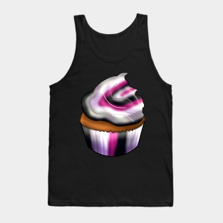 Asexual LGBTQ Cupcake Tank Top